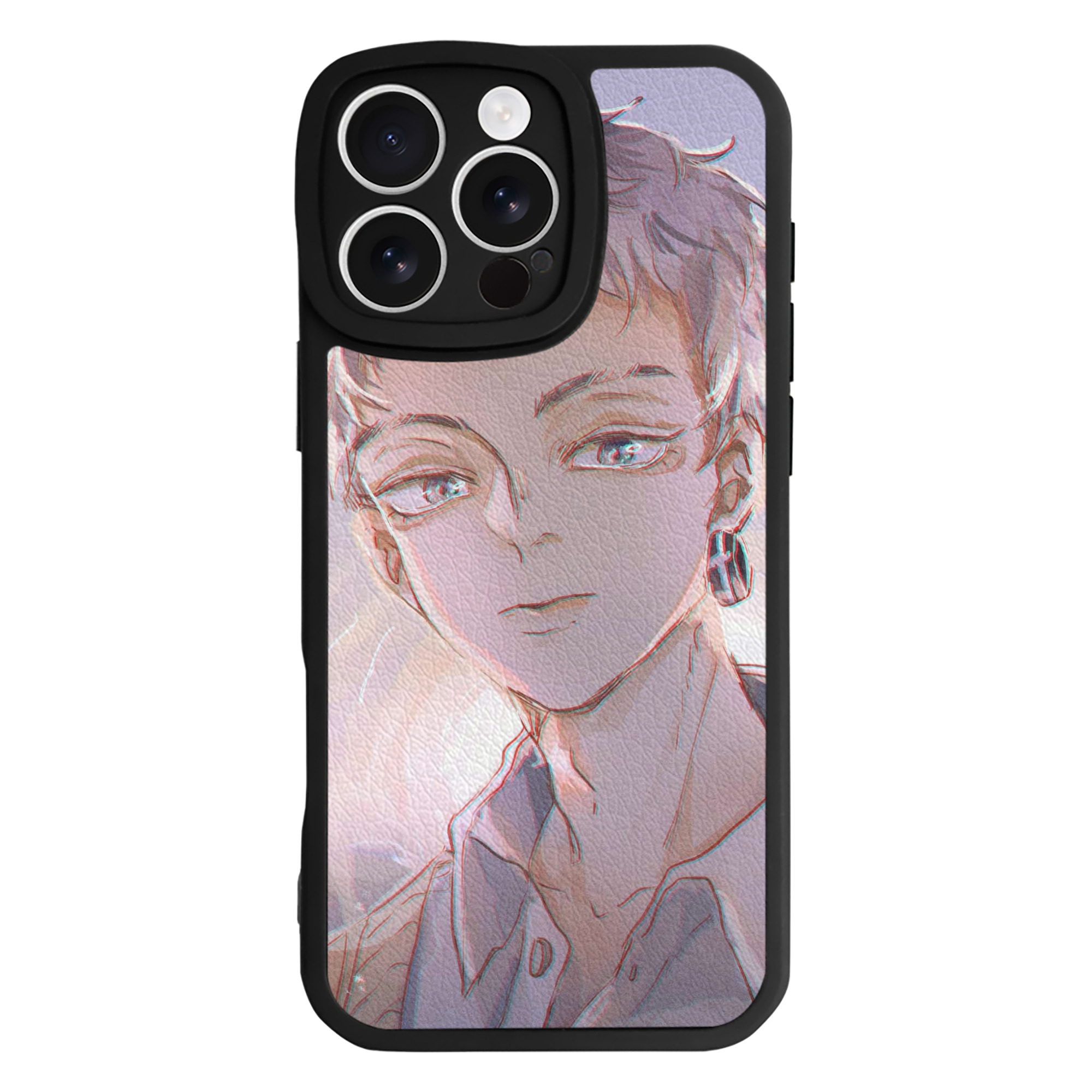 （画像用） 東京リベンジャーズ Tokyo Revengers 【iPhone 16シリーズ対応】シリコンスマホケース（レザー調） 材質：シリコン